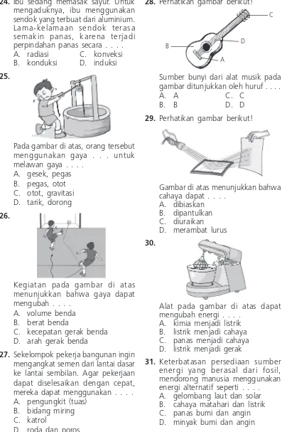 gambar ditunjukkan oleh huruf . . . .