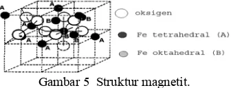 Gambar 5  Struktur magnetit. 