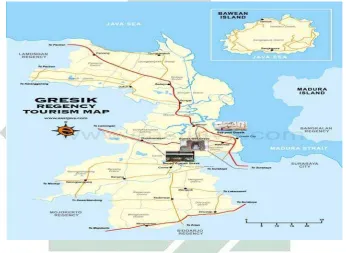 Gambar 3.1 : Peta Kabupaten Gresik 