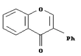 Gambar 1. Struktur dasar isoflavon 