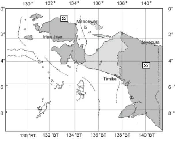 Gambar 1.7 Provinsi di wilayah Pulau Maluku.