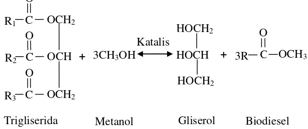 Gambar 1.2. Diagram alir proses biodiesel 