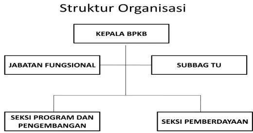Gambar 3. Bagan struktur organisasi BPKB DIY 