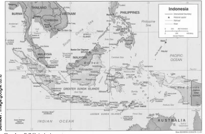 Gambar 2.2 Peta Indonesia