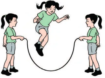 gambar 11.5 bermain lompat tali