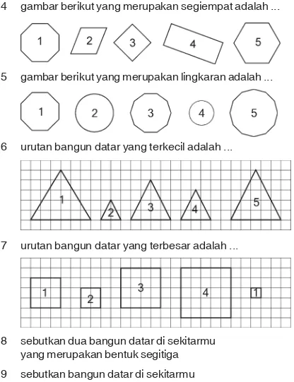 gambar berikut yang merupakan segiempat adalah ...