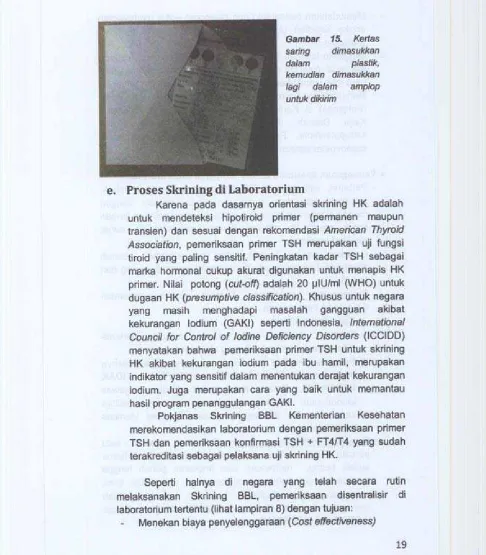 Gambar 15. Kertasdimasukkanplastik,