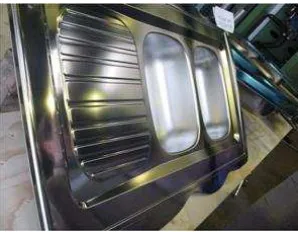 Figure 2.2: A stamped bright finish stainless steel sink (Internet source, 2009, citation 
