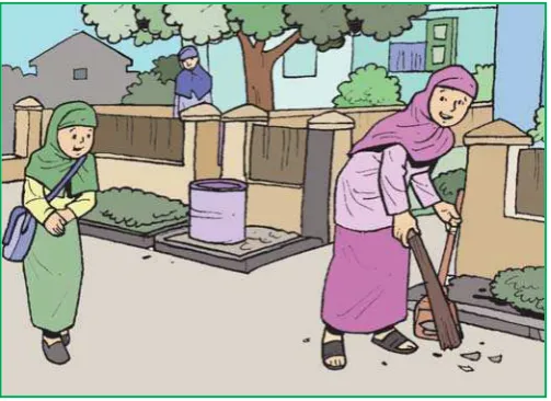 Gambar 8.3 Bersih lingkungan