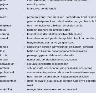 gambar dari permukaan rata di sekitarnya; gambar timbul