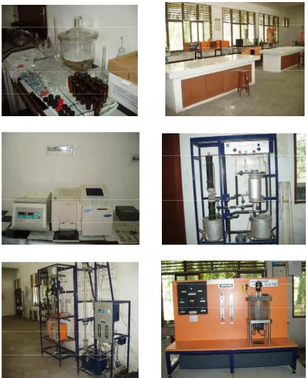 Gambar 2. Modul Praktikum dan Peralatan Laboratorium