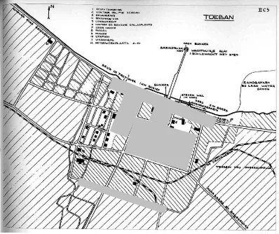 Gambar 3.2 Pembagian distrik wilayah Kota Tuban (Sumber: Johannes Widodo)  