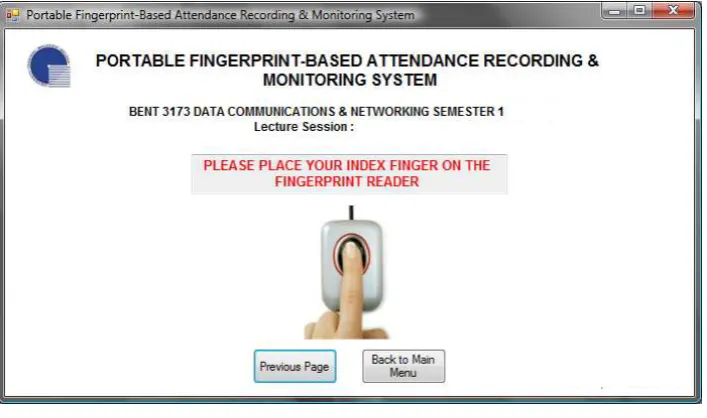 Fig. 15 Positive Identification. 