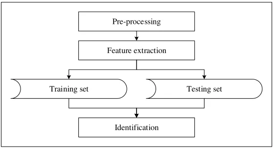 Fig. 3. Traditional pattern recognition framework 