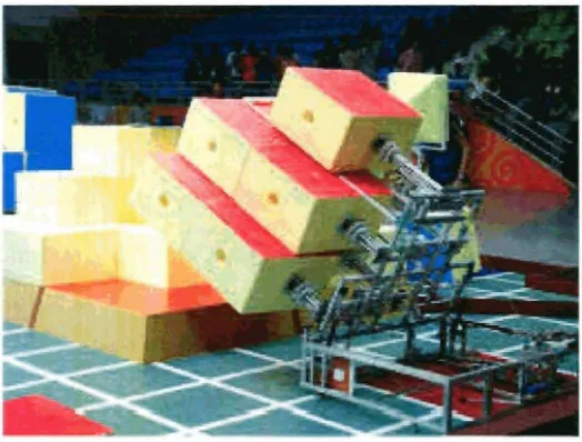 Figure 1.2 An automatic robot carrying building blocks to build the Pyramids of Giza 