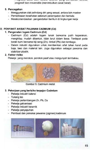 Gambar 9. Cadmium metal