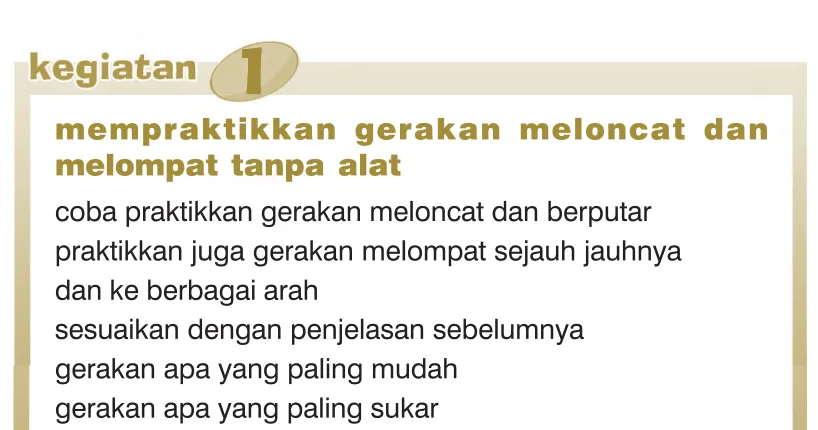 gambar 3 melompat ke berbagai arah