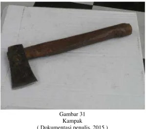 Gambar 31 Kampak  
