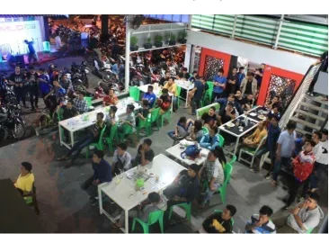 Gambar 2.4 Aktivitas Nonton Bareng 