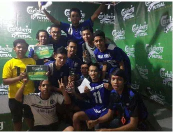 Gambar 2.10 CISC Medan Menjuarai Turnamen Futsal tahun 2014 