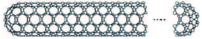 Figure 2.1:  Carbon nanotube structure 