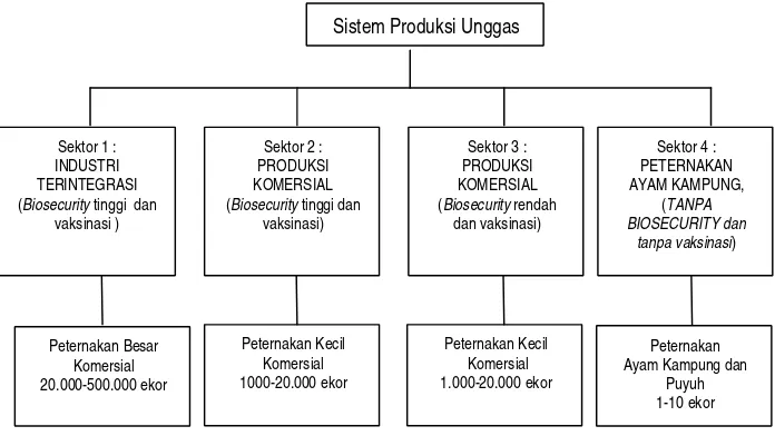 Gambar 14. Diagram sistem industri perunggasan di Indonesia
