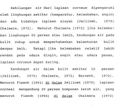 Gambar 5. Struktur epidermis (Howard, 1974) 