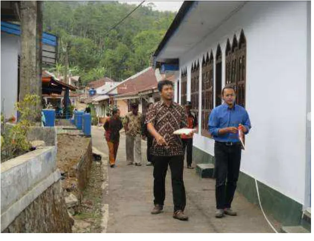 Gambar(3) Proses pengukuran 