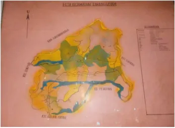 Gambar 4 : Peta Kecamatan Karanggayam( dok. Eko 2014 )