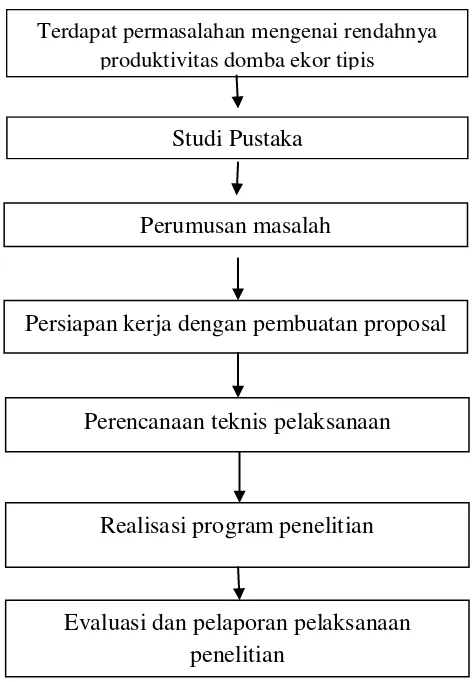 Gambar 1. Bagan metode pelaksanaan program penelitian 