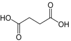 Gambar 6. Struktur kimia asam tartarat (Sumber: Anonim, 2013b). 