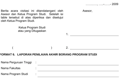 table tersebut di atas diperiksa dan disetujui 