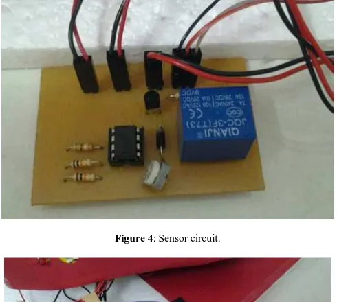 Figure 4: Sensor circuit. 