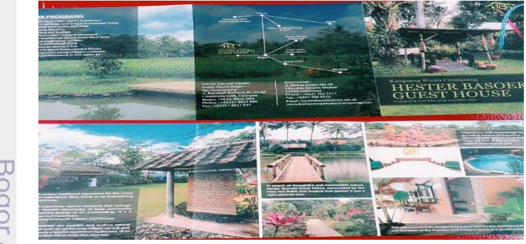 Gambar 3 Leaflet Kampoeng Wisata Cinangneng 