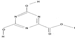 Gambar r 3.  MekanixanthinRaharjisme pengne oxidasea, 2002) ghambatan pada pemballopurinobentukan aol terhadaasam urat (ap enzim (Tjay dan 