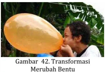 Gambar  41. Transformasi  Tidak Merubah Bentuk 