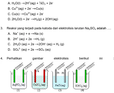 Elektrolisis Larutan K - KEGIATAN PEMBELAJARAN 2: ELEKTROLISIS