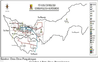 Gambar 4 Peta Desa Pangalengan 