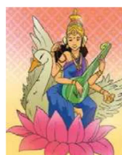 Gambar 5.3  Dewi Saraswati