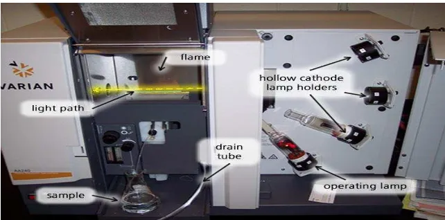 Gambar 2. Spektrofotometer Serapan Atom (Anonim 3, 2010). 
