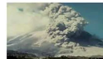 Gambar 1.15 Sebaran gunung berapi di Indonesia.