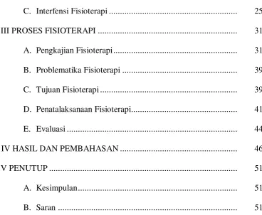 Tabel 2.1 Klasifikasi Derajat PPOK  ..........................................................