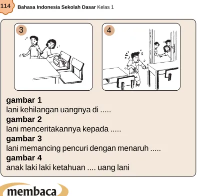 gambar 1lani kehilangan uangnya di .....