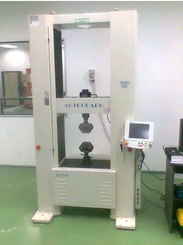 Figure 3.4 Tensile Test Machine 