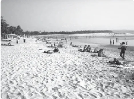 Gambar 4.2 Pantai Kuta di Bali.