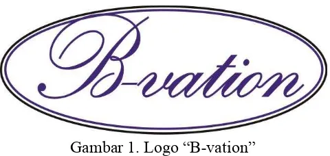 Gambar 1. Logo “B-vation” 