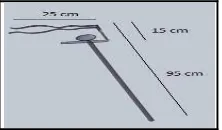 Gambar 2. Desain usulan tongkat pemasang lampu 