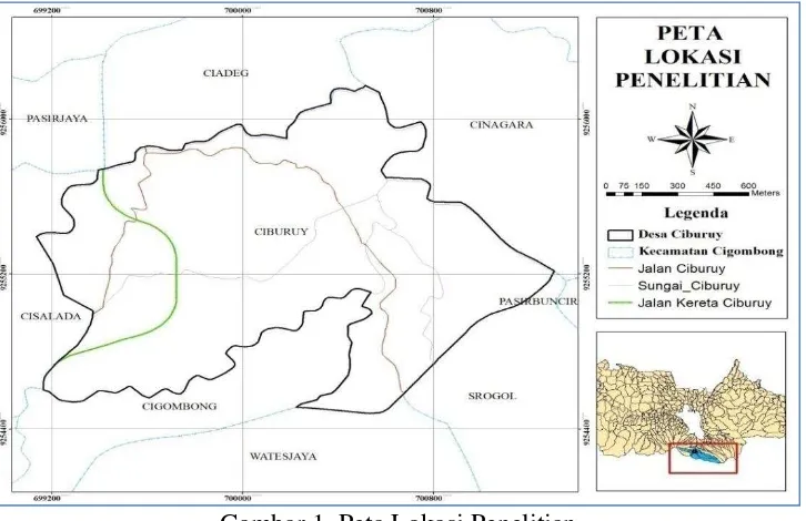 Gambar 1. Peta Lokasi Penelitian 