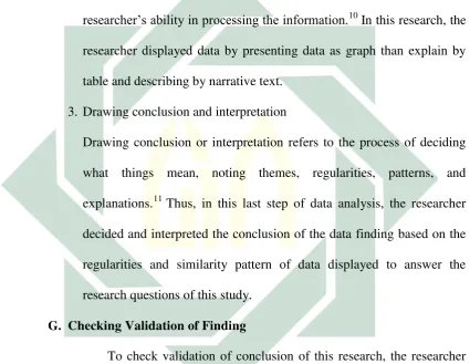 table and describing by narrative text. 