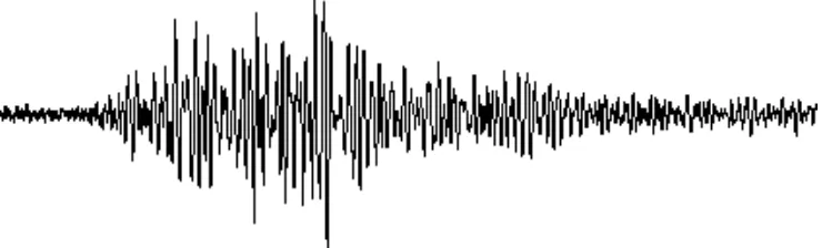Gambar 14. Contoh rekaman seismik gempa letusan (Hidayati, 2010) 